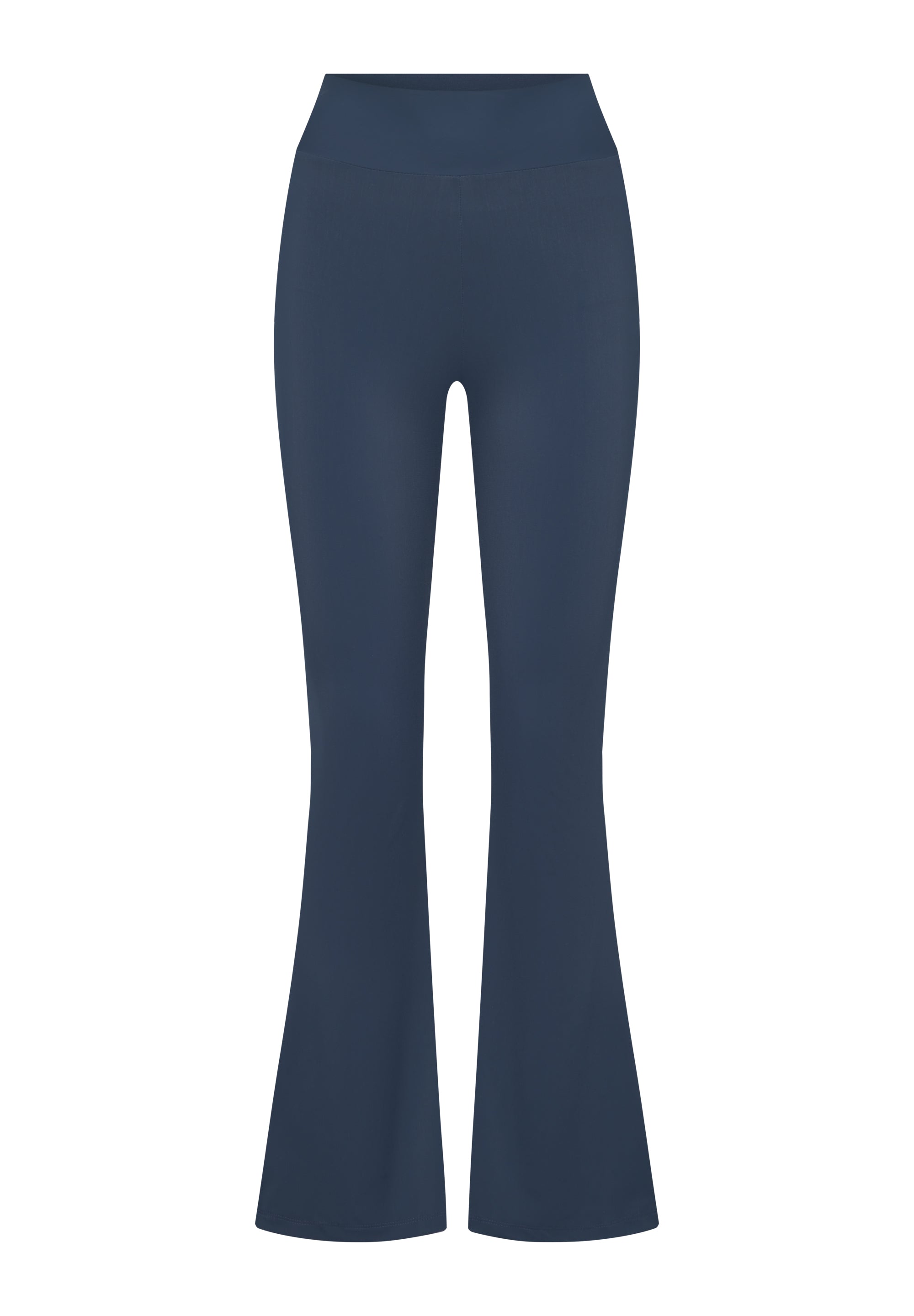 Miami Sculpt UV Flare-Leggings Midnattsblå - UPF50+ Solskydd