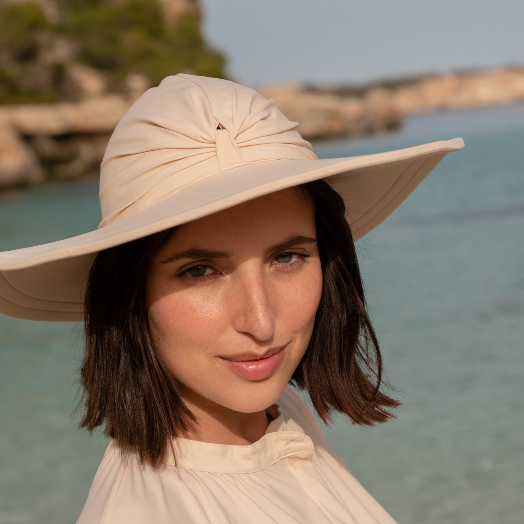 Bahamas UV-Solhatt Nude - UPF50+ Solskydd