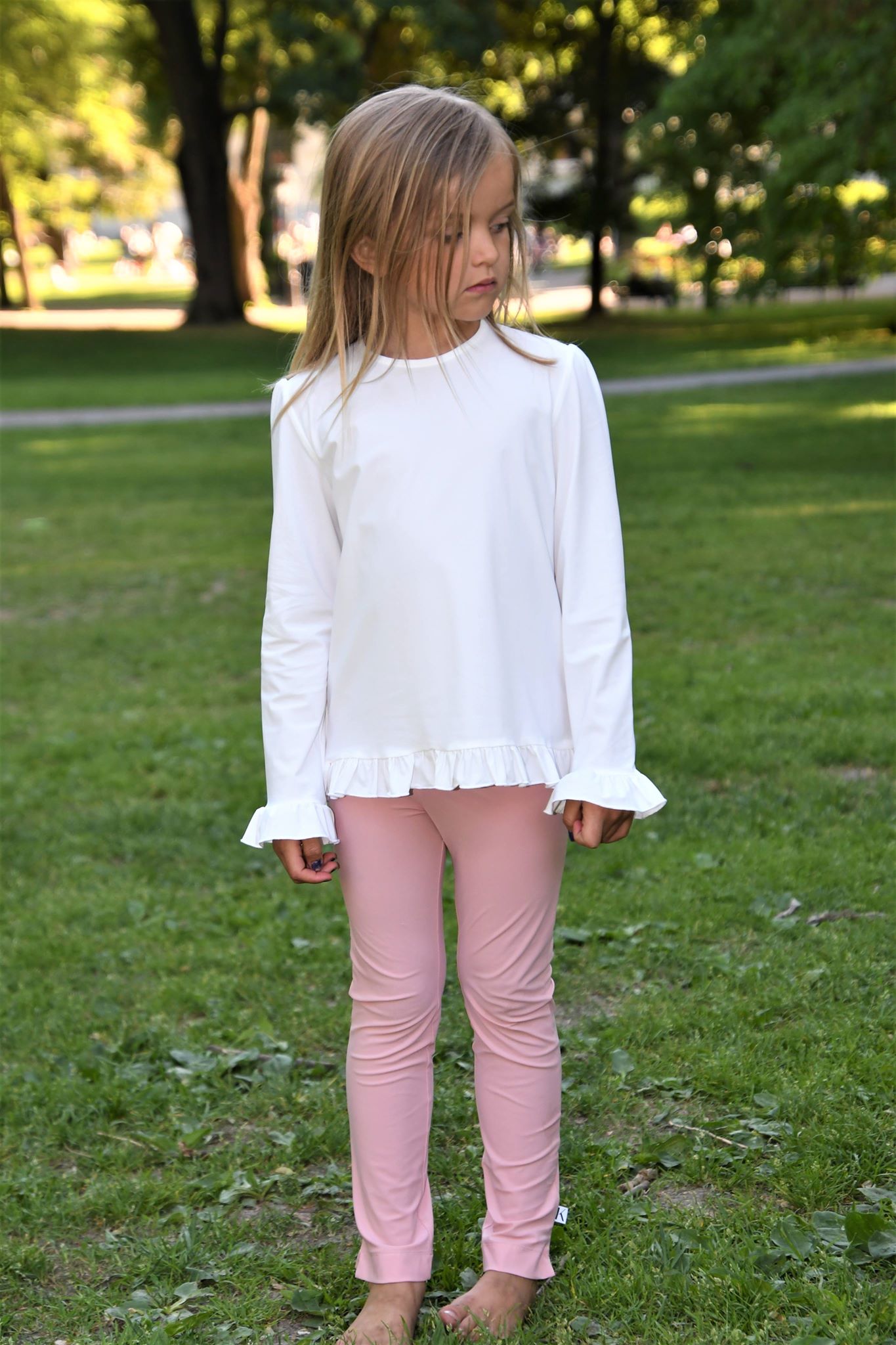 Peach UV-Leggings Rosa - UPF50+ Solskydd för Barn
